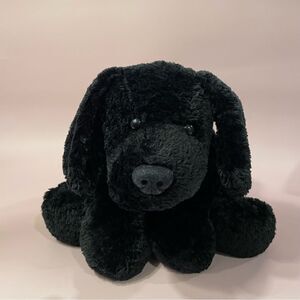 Mary Meyer Flip Flop Black Puppy Dog Plush Very Relaxed Animals 1999 Excellent…